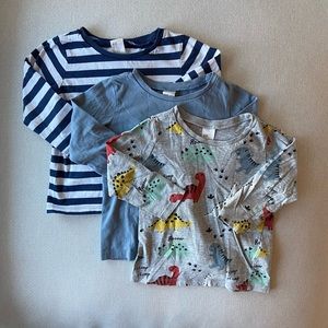 H&M Toddler Boy 3-Pack Jersey Shirts 2T